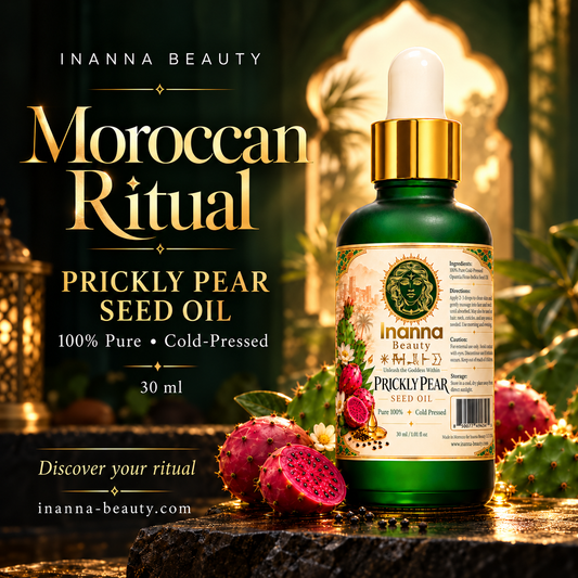 Moroccan Ritual — Inanna Beauty pure cold-pressed Prickly Pear Seed Oil