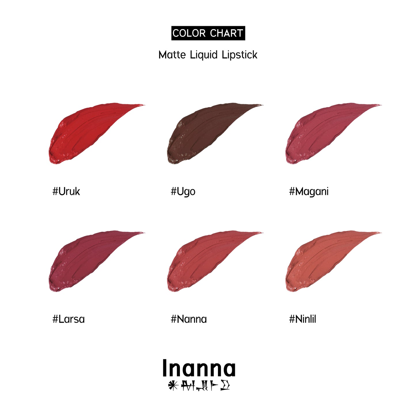 لارسا - أحمر شفاه سائل غير لامع